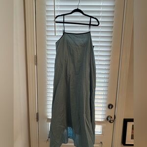 Chic Asymmetrical Blue Dress